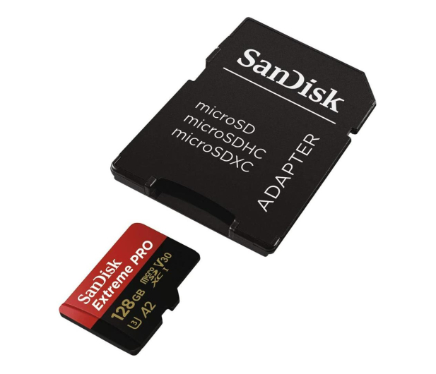 SANDISK Karta pamięci SANDISK MicroSDXC 128GB 200MB/s SDSQXCD-128G-GN6MA - 1058587 - zdjęcie 3